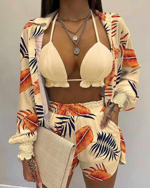 womens two piece pants summer womens threepiece suit fashion beach style holiday style solid color printing casual 3piece suit women 230228, White
womens two piece pants summer womens threepiece suit fashion beach style holiday style solid color printing casual 3piece suit women 230228, White