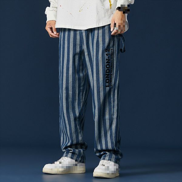 men s jeans fashion brand blue men denim trousers loose large size 5xl stripe casual straight pants elasticity jean slim homme 230228
men s jeans fashion brand blue men denim trousers loose large size 5xl stripe casual straight pants elasticity jean slim homme 230228