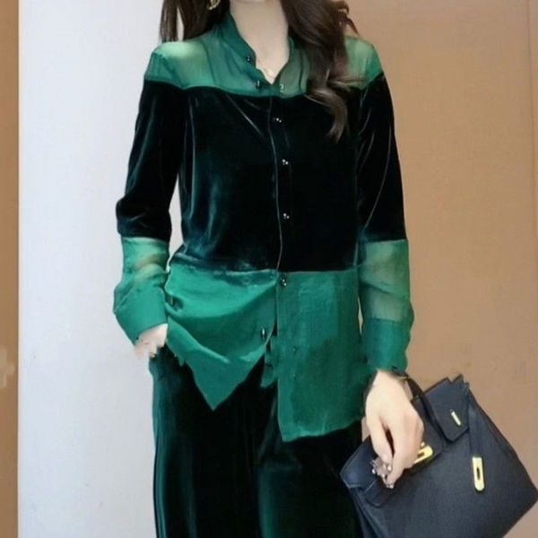 women's blouses shirts office lady gauze patchwork shirt stylish chic single-breasted spring autumn contrasting colors female korean po, White
women's blouses shirts office lady gauze patchwork shirt stylish chic single-breasted spring autumn contrasting colors female korean po, White