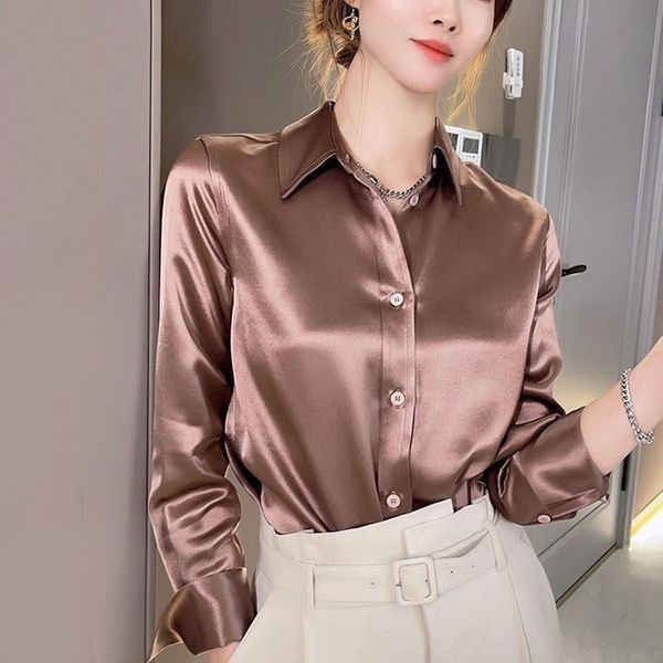 women's blouses shirts spring fashion button up satin silk shirt vintage blouse women white lady long sleeves female loose street shirt
women's blouses shirts spring fashion button up satin silk shirt vintage blouse women white lady long sleeves female loose street shirt