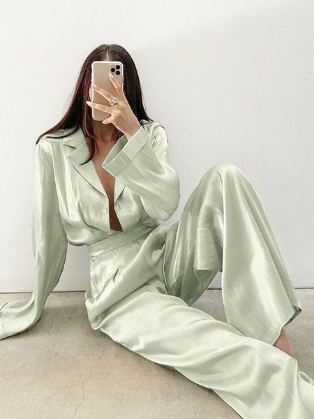 womens two piece pants tossy sparkly french set loose turn down collar shirt and wide leg s casual chic suits 230227, White
womens two piece pants tossy sparkly french set loose turn down collar shirt and wide leg s casual chic suits 230227, White