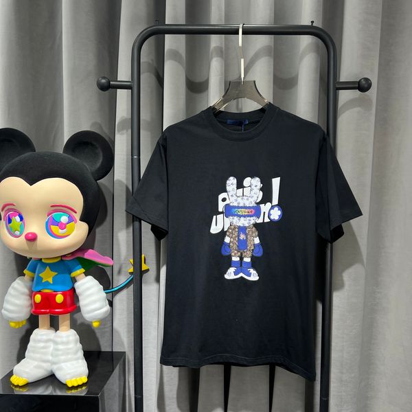 2023 mens t shirts spring and summer new cartoon letter printing cotton short sleeve~designer size s-xl, White;black
2023 mens t shirts spring and summer new cartoon letter printing cotton short sleeve~designer size s-xl, White;black