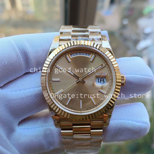 14 style menes watch bp factory 40mm automatic 2813 movement yellow gold dial date 904l steel strap bpf sapphire business fashion waterproof, Slivery;black
14 style menes watch bp factory 40mm automatic 2813 movement yellow gold dial date 904l steel strap bpf sapphire business fashion waterproof, Slivery;black