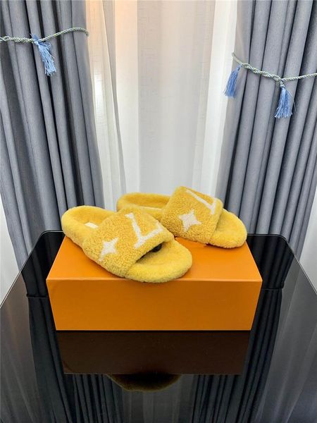 designer luxury paseo flat comfort mule logo shearling fur slippers slide sandal yellow with box, Black
designer luxury paseo flat comfort mule logo shearling fur slippers slide sandal yellow with box, Black