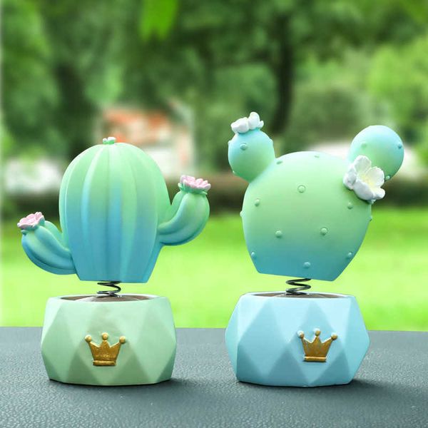 decorations shake head cactus car decoration figurines plants ornament auto interior dashboard creativity accessories for gift r230228
decorations shake head cactus car decoration figurines plants ornament auto interior dashboard creativity accessories for gift r230228