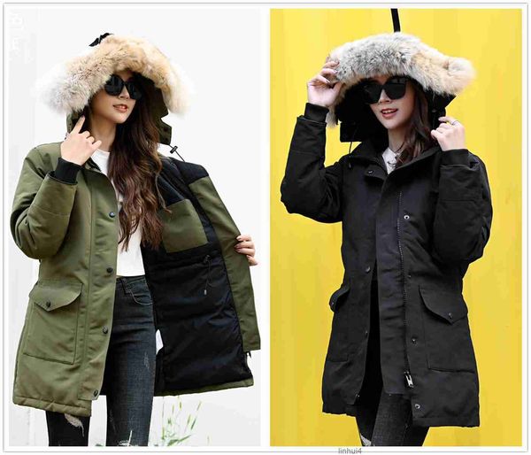 winter outdoor leisure sports womens down jacket white duck windproof parker long leather collar cap warm real wolf fur stylish classicy668, Black
winter outdoor leisure sports womens down jacket white duck windproof parker long leather collar cap warm real wolf fur stylish classicy668, Black