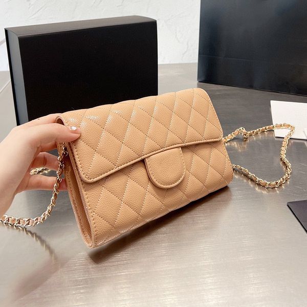 22cm womens classic mini flap quilted bags wallet with gold metal chain crossbody shoulder handbags caviar leather calfskin card holder mult, Red;black
22cm womens classic mini flap quilted bags wallet with gold metal chain crossbody shoulder handbags caviar leather calfskin card holder mult, Red;black