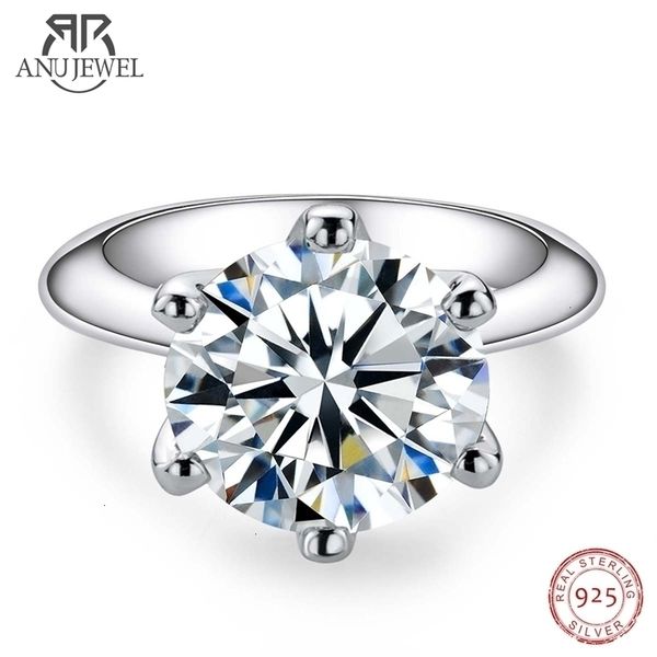 with side stones anujewel 5 d color big wedding ring for women 18k gold plated 925 silver solitaire single rings wholesale 230227 
with side stones anujewel 5 d color big wedding ring for women 18k gold plated 925 silver solitaire single rings wholesale 230227