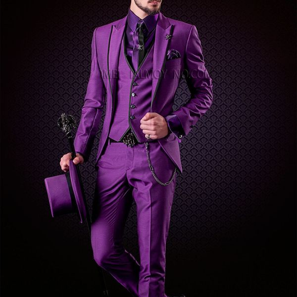 men's suits blazers latest coat pants designs italian purple tuxedo jacket slim fit men suit 3 piece custom groom prom terno masuclino, White;black
men's suits blazers latest coat pants designs italian purple tuxedo jacket slim fit men suit 3 piece custom groom prom terno masuclino, White;black