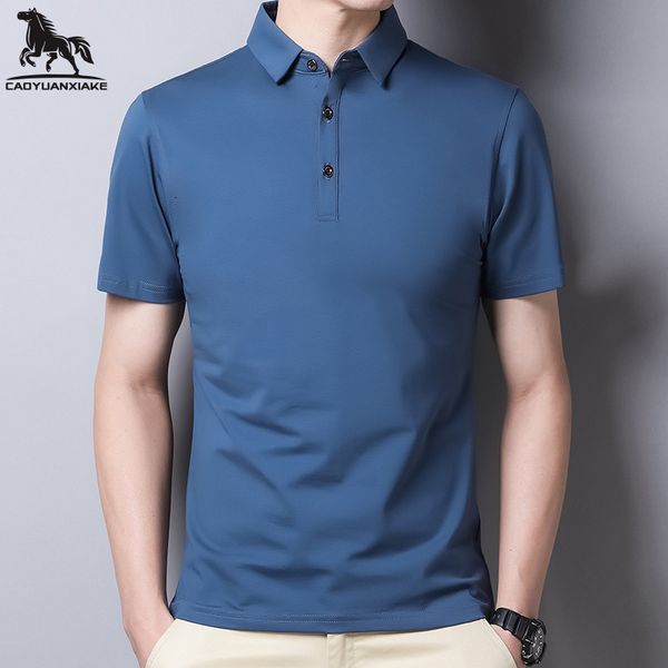 men's polos polo shirt men summer solid color elasticity men's short-sleeved polo shirt mens business casual polo shirt 917 230228, White;black
men's polos polo shirt men summer solid color elasticity men's short-sleeved polo shirt mens business casual polo shirt 917 230228, White;black