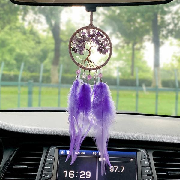 interior decorations handmade dream catcher purple stone braided pendant hanging with feathers wall car decoration ornament dreamcatcher r23
interior decorations handmade dream catcher purple stone braided pendant hanging with feathers wall car decoration ornament dreamcatcher r23
