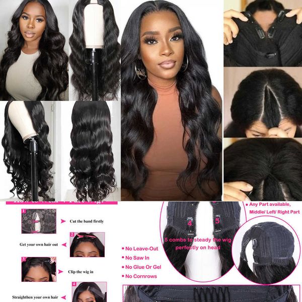 nxy v part wig human hair body wave upgrade u part wig no leave out glueless malaysian human hair wigs for women pre plucked 230206, Black;brown
nxy v part wig human hair body wave upgrade u part wig no leave out glueless malaysian human hair wigs for women pre plucked 230206, Black;brown