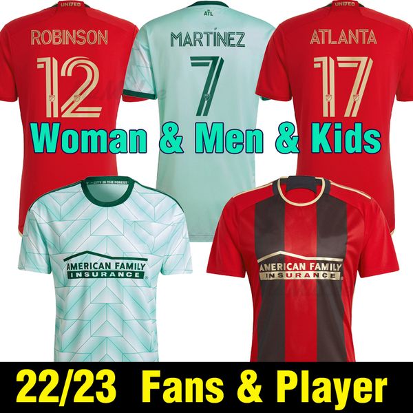 23 24 mls atlanta united fc soccer jerseys 2023 2024 home maillots de foot martinez barco robinson araujo almada football shirt fans player, Black;yellow
23 24 mls atlanta united fc soccer jerseys 2023 2024 home maillots de foot martinez barco robinson araujo almada football shirt fans player, Black;yellow
