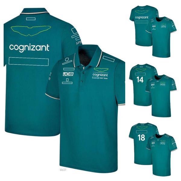 f1 2023 official team t-shirt summer round neck short sleeve racing suit men's custom green racing polo shirt
f1 2023 official team t-shirt summer round neck short sleeve racing suit men's custom green racing polo shirt