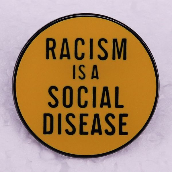 racism is a social disease brooch cute anime movies games hard enamel pins collect metal cartoon brooch backpack hat bag collar lapel badges, Blue
racism is a social disease brooch cute anime movies games hard enamel pins collect metal cartoon brooch backpack hat bag collar lapel badges, Blue
