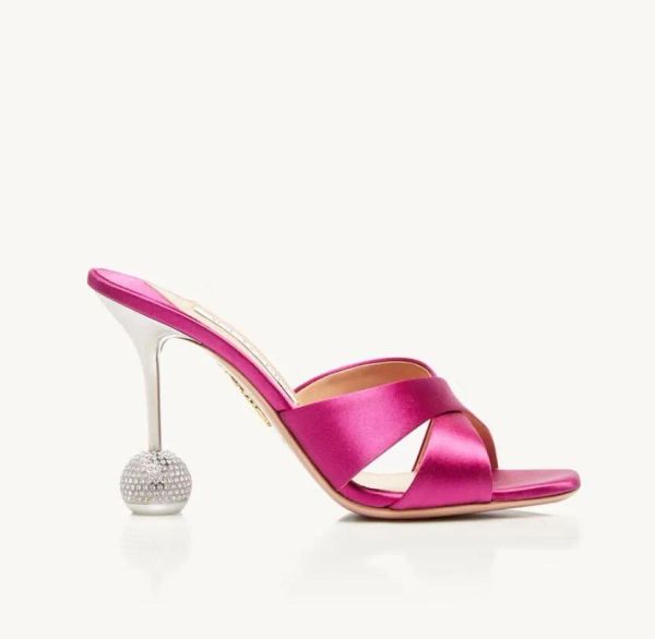 woman sandal slipper slide shoes yes darling mule 95mm wedding party dress sandals satin genuine leather luxury brand design super quality w, Black
woman sandal slipper slide shoes yes darling mule 95mm wedding party dress sandals satin genuine leather luxury brand design super quality w, Black