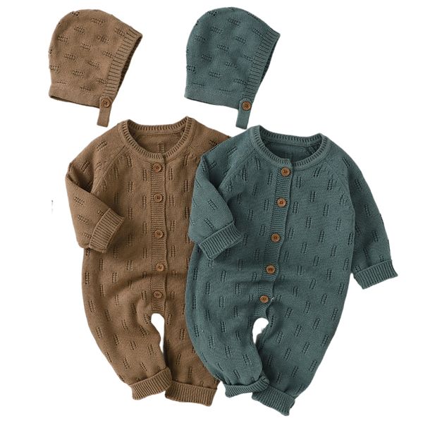 jumpsuits autumn born rompers baby girl boy clothes long sleeve knitted jumpsuits hat outfits solid toddler infant knitwear 230228, Blue
jumpsuits autumn born rompers baby girl boy clothes long sleeve knitted jumpsuits hat outfits solid toddler infant knitwear 230228, Blue
