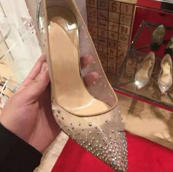 with box stiletto heel shoe spring summer elegant styles women rhinestone high heels crystals pointed toe mesh pumps soles 6 8 12cm, Black
with box stiletto heel shoe spring summer elegant styles women rhinestone high heels crystals pointed toe mesh pumps soles 6 8 12cm, Black