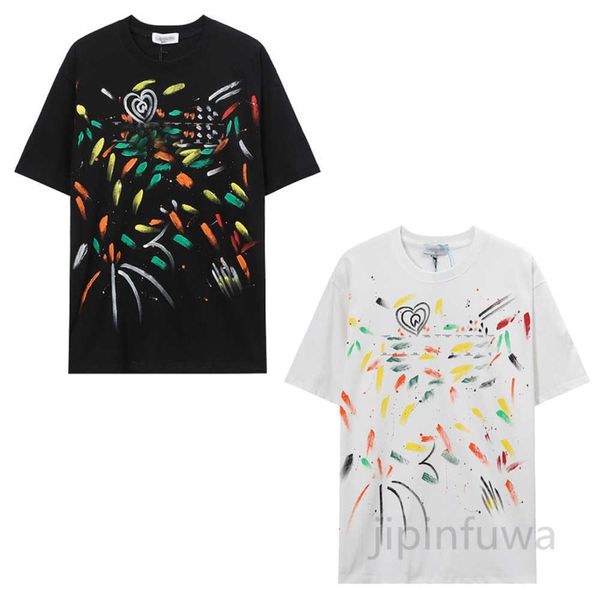 2023 lanvins designer t-shirts for men women shorts sleeves cotton summer casual loose tees hand painted luxury splash ink graffiti eu style, White;black
2023 lanvins designer t-shirts for men women shorts sleeves cotton summer casual loose tees hand painted luxury splash ink graffiti eu style, White;black