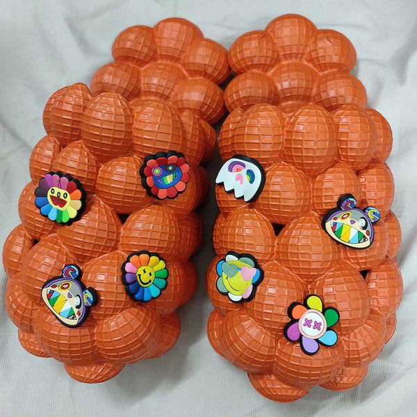 slippers bubble slides with charms for women fashion cartoon sandals 2022 summer house platform massage shoes y2302, Black
slippers bubble slides with charms for women fashion cartoon sandals 2022 summer house platform massage shoes y2302, Black