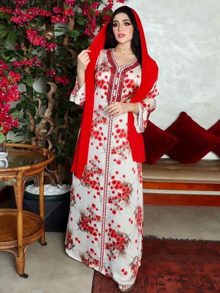 ethnic clothing abaya dubai turkey muslim hijab dress luxury diamonds floral print vneck lace tape elegant casual party ramadan modest dress, Red
ethnic clothing abaya dubai turkey muslim hijab dress luxury diamonds floral print vneck lace tape elegant casual party ramadan modest dress, Red