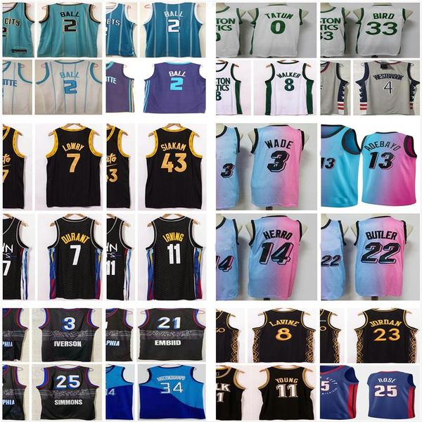 ncaa 2021 new allen 3 iverson joel 21 embiid ben 25 simmons dwyane wade bam 13 adebayo tyler 14 herro jimmy 22 butler basketball j2570, Black;red
ncaa 2021 new allen 3 iverson joel 21 embiid ben 25 simmons dwyane wade bam 13 adebayo tyler 14 herro jimmy 22 butler basketball j2570, Black;red