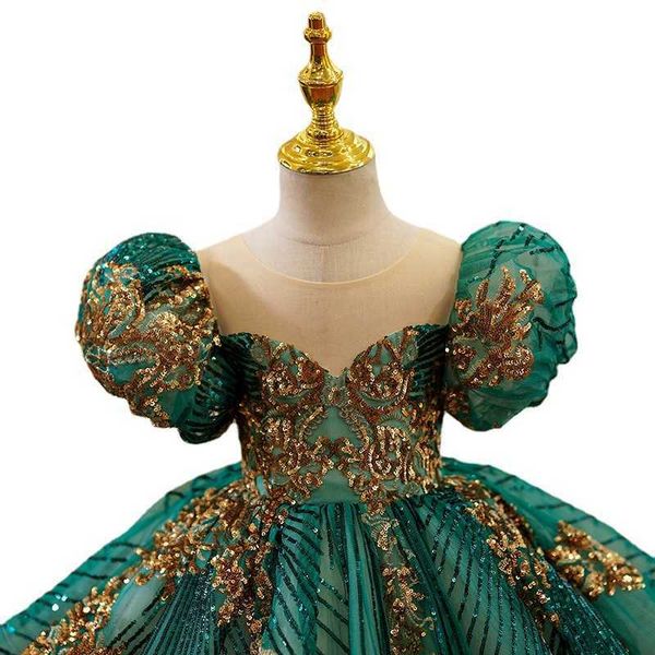 girls' high-end 1ess chil1en's one-year-old girl host green princess skirt piano performance 1ess, Blue
girls' high-end 1ess chil1en's one-year-old girl host green princess skirt piano performance 1ess, Blue