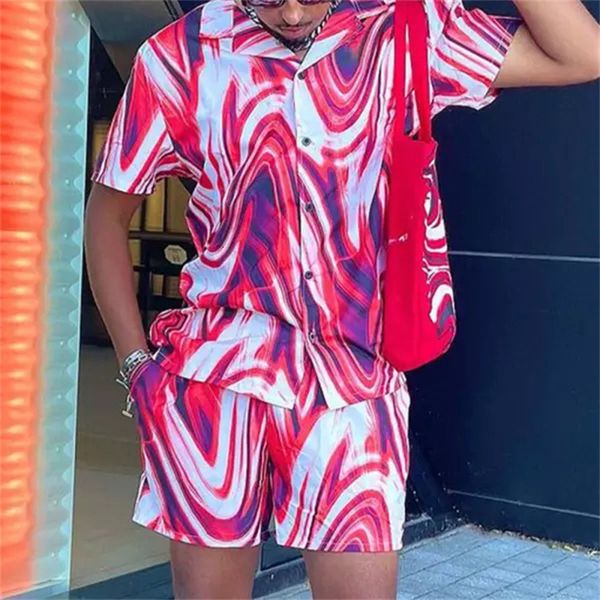 mens tracksuits vintage geometric printed loose suits men summer short sleeve lapel shirts and shorts two piece sets clothes leisure 230228, Gray
mens tracksuits vintage geometric printed loose suits men summer short sleeve lapel shirts and shorts two piece sets clothes leisure 230228, Gray