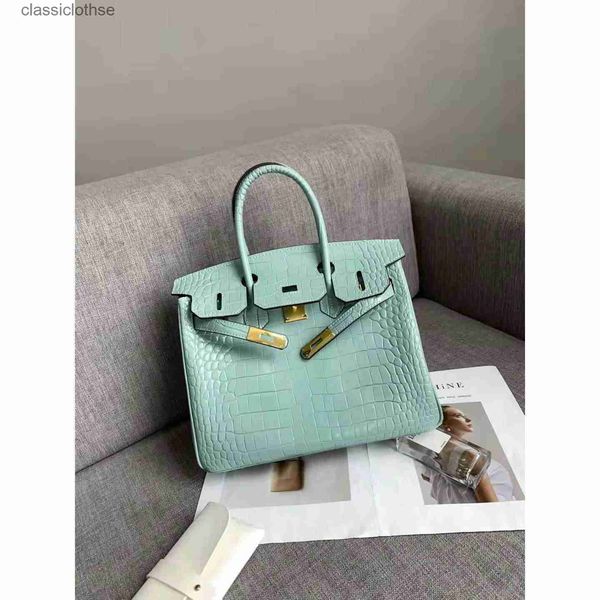 original edition 7a h home designer birki bags for women new crocodile pattern real leather bag cross-body one
