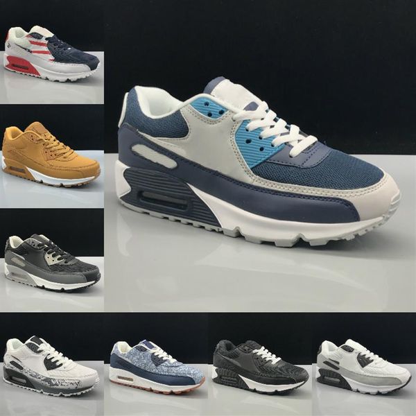 2021 new airs cushion 90 running shoes men women black white 90s classic airs designers trainer outdoor sports 234t
2021 new airs cushion 90 running shoes men women black white 90s classic airs designers trainer outdoor sports 234t
