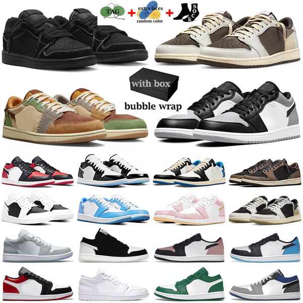 with box jumpman 1 low basketball shoes men 1s sneakers reverse mocha black phantom bred toe shadow wolf grey concord panda unc mens womens
with box jumpman 1 low basketball shoes men 1s sneakers reverse mocha black phantom bred toe shadow wolf grey concord panda unc mens womens
