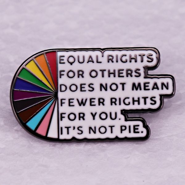 equal rights for others does not mean fewer rights for you it's not pie pincute anime movies games hard enamel pins collect metal carto, Blue
equal rights for others does not mean fewer rights for you it's not pie pincute anime movies games hard enamel pins collect metal carto, Blue