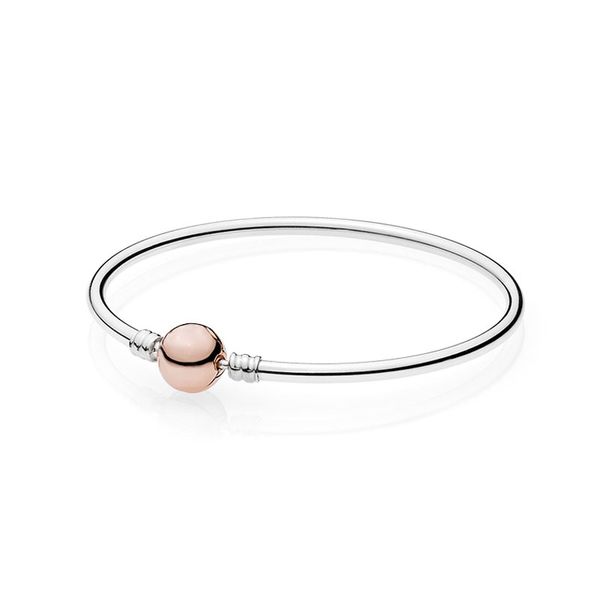 rose gold clasp charm bangle bracelet for pandora authentic sterling silver party jewelry for women girlfriend gift charms designer bracelet, Black
rose gold clasp charm bangle bracelet for pandora authentic sterling silver party jewelry for women girlfriend gift charms designer bracelet, Black