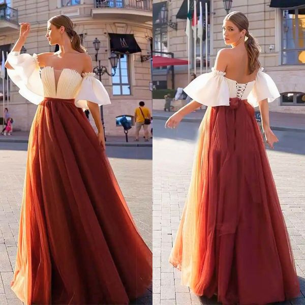 elegant prom dresses a-line strapless pleats independent sleeves tulle dress lace up backless custom made floor length evening dress plus si, Black
elegant prom dresses a-line strapless pleats independent sleeves tulle dress lace up backless custom made floor length evening dress plus si, Black