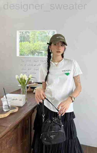 women's t-shirt designer 3ss spring and summer new triangle logo short sleeve t-shirt simple versatile women cvj1, White
women's t-shirt designer 3ss spring and summer new triangle logo short sleeve t-shirt simple versatile women cvj1, White