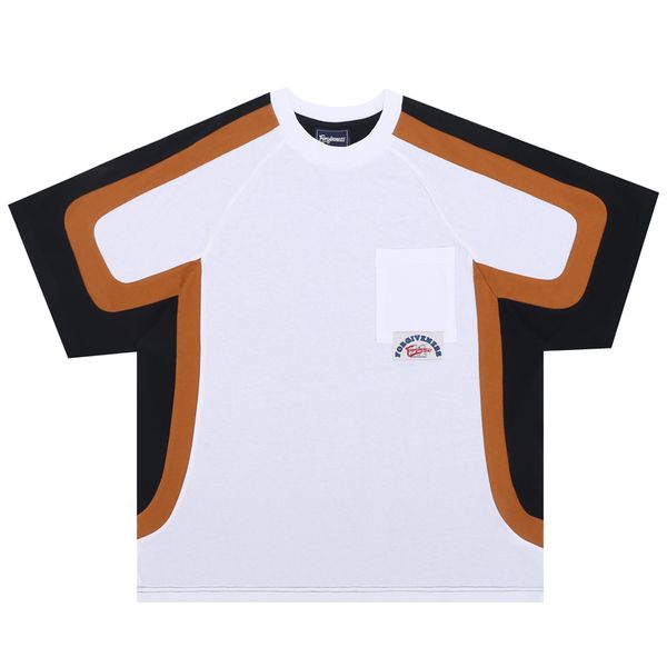 23ss summer tee print t shirt men women patchwork pocket plus size fashion street cotton tshirt 093, Black;brown
23ss summer tee print t shirt men women patchwork pocket plus size fashion street cotton tshirt 093, Black;brown