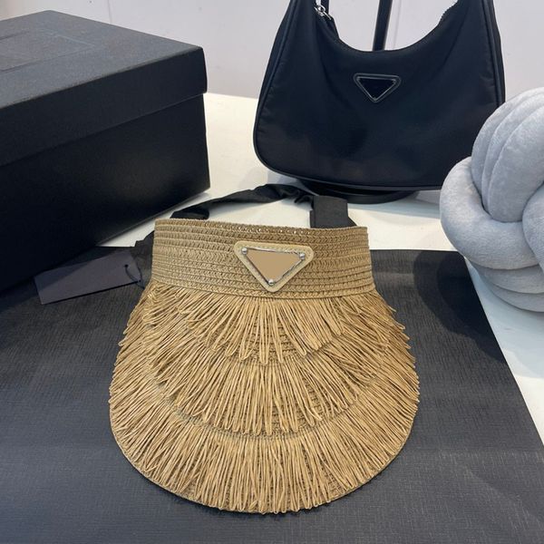 sun visor women men designer straw hat summer empty visors hats casual beach bucket hats outdoor caps, Blue;gray
sun visor women men designer straw hat summer empty visors hats casual beach bucket hats outdoor caps, Blue;gray