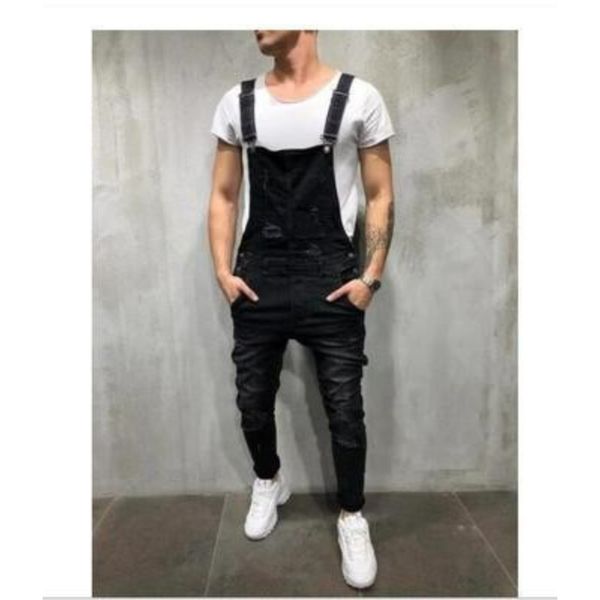men's jeans cowboy hole men trousers bib jeans for s pants streetwear high street 230227, Blue
men's jeans cowboy hole men trousers bib jeans for s pants streetwear high street 230227, Blue