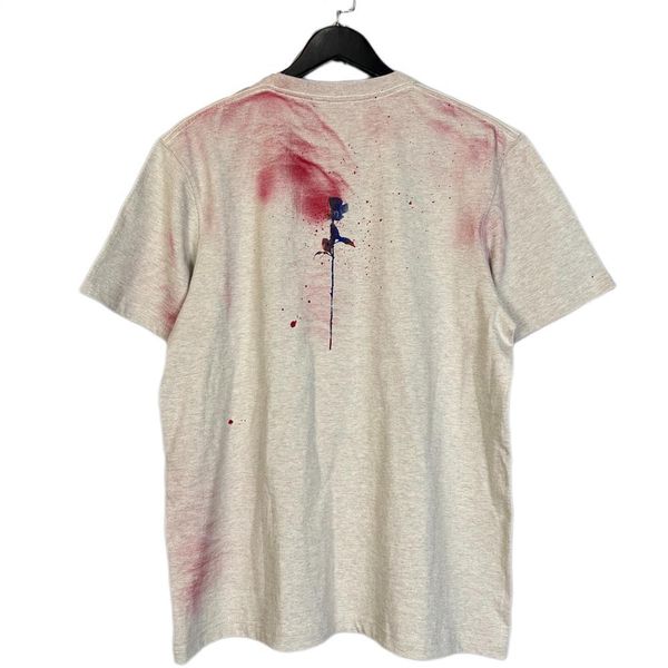 mens t shirt abstract hand painted rose base loose print casual short sleeve, White;black
mens t shirt abstract hand painted rose base loose print casual short sleeve, White;black