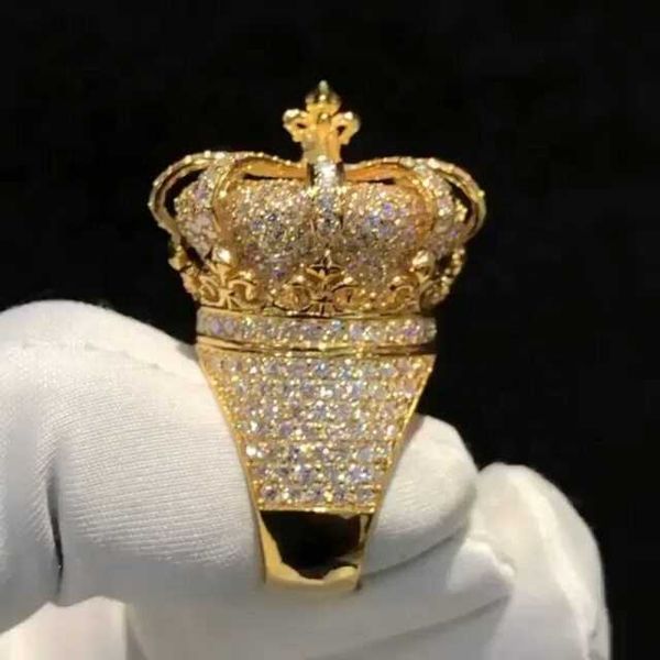 men rings luxury design engraved round cut 4ct moissanite hip hop ring silver 10k 14k gold 3d iced out crown ring
men rings luxury design engraved round cut 4ct moissanite hip hop ring silver 10k 14k gold 3d iced out crown ring