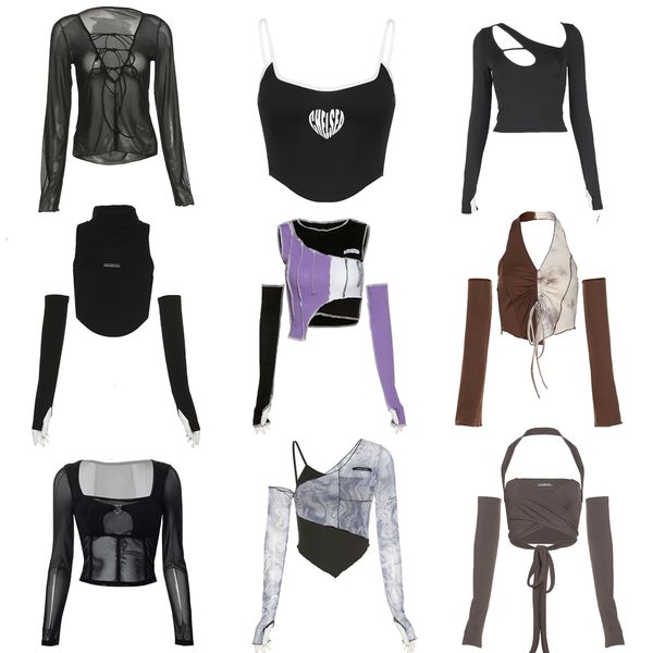 women s blouses shirts black lace patchwork strap e girl slim fit crop camis backless y2k fashion women summer emo clothe tank alt 230228, White
women s blouses shirts black lace patchwork strap e girl slim fit crop camis backless y2k fashion women summer emo clothe tank alt 230228, White