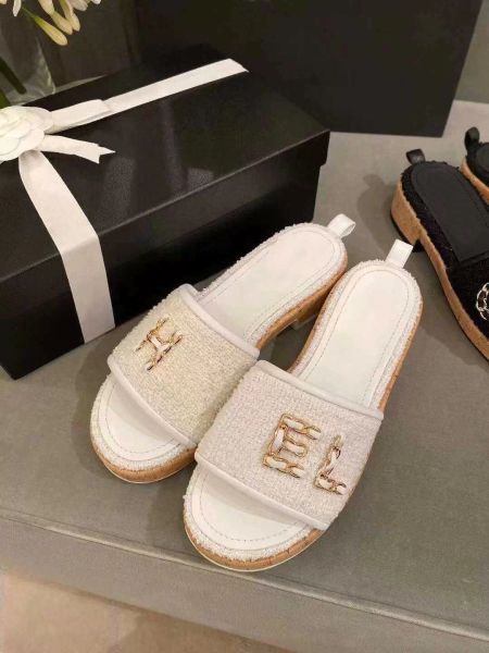 sandals luxurys slipper women tweed leather straw woven slides slip on wedge flats fashion beach mules brand flip flops casual shoes p woj, Black
sandals luxurys slipper women tweed leather straw woven slides slip on wedge flats fashion beach mules brand flip flops casual shoes p woj, Black