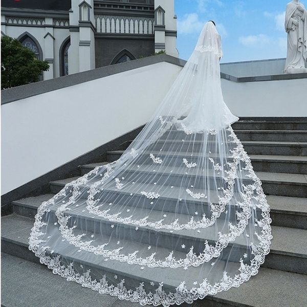 wedding hair jewelry 5 meters 3 layers tulle long lace veil white ivory 5m with comb accessories veils 230225, Slivery;golden
wedding hair jewelry 5 meters 3 layers tulle long lace veil white ivory 5m with comb accessories veils 230225, Slivery;golden