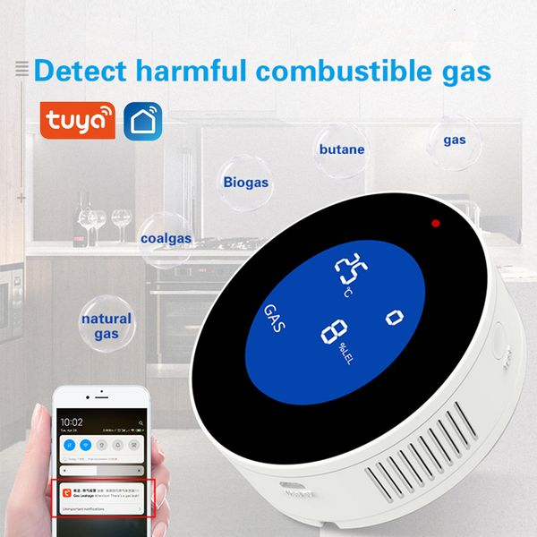 alarm accessories smart natural gas sensor tuya wifi with temperature function combustible leak detector lcd display life app 230227
alarm accessories smart natural gas sensor tuya wifi with temperature function combustible leak detector lcd display life app 230227