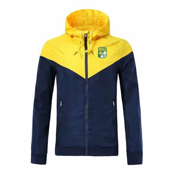 club leon men hooded soccer jackets zipper windbreaker club leon football jacket windbreaker sportswear football coat men's 241r, Black;brown
club leon men hooded soccer jackets zipper windbreaker club leon football jacket windbreaker sportswear football coat men's 241r, Black;brown
