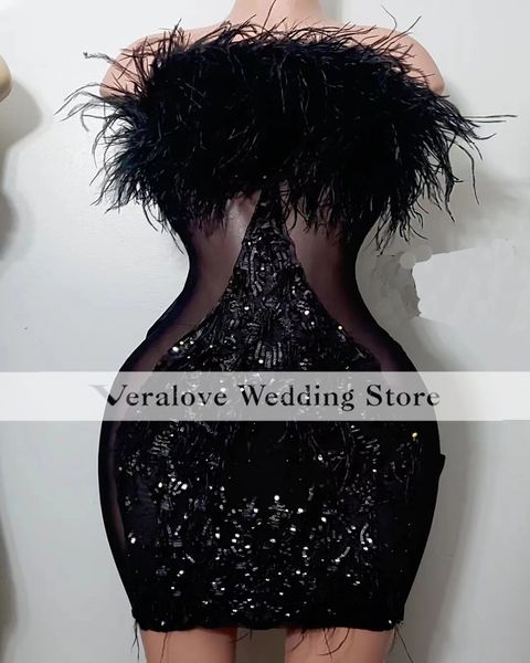 veralove black prom dresses sequins short occasion gala party dress for girl cocktail club wear robes de bal
veralove black prom dresses sequins short occasion gala party dress for girl cocktail club wear robes de bal