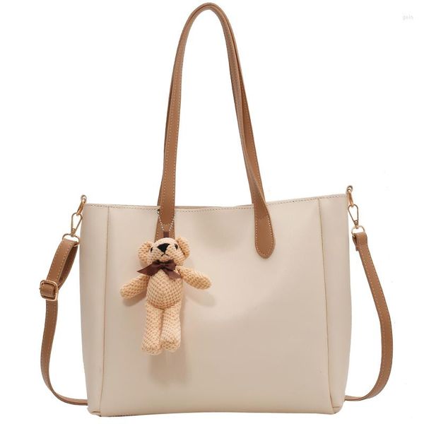 shoulder bags pu leather women designer handbag high capacity bag large tote gift bear fashion quality
shoulder bags pu leather women designer handbag high capacity bag large tote gift bear fashion quality