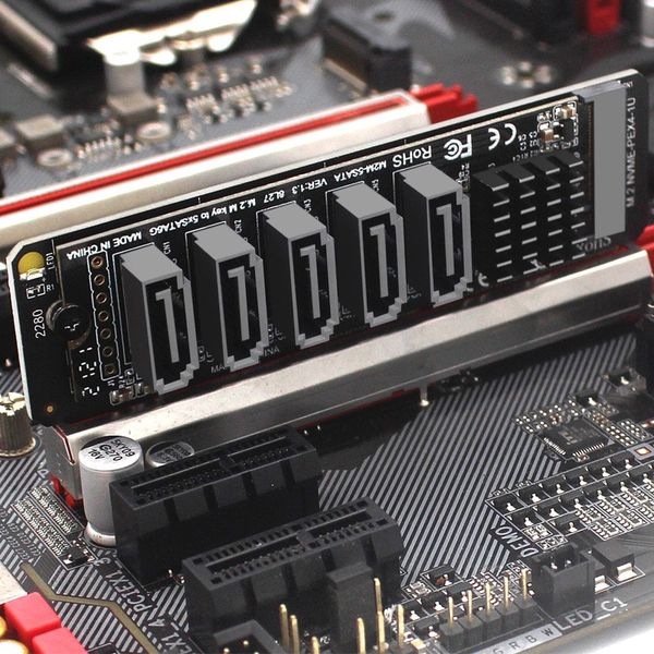computer cables adapter card jmb585 chipset 5 port hard disk drive computer expansion card adapter converter hard drive extension card
computer cables adapter card jmb585 chipset 5 port hard disk drive computer expansion card adapter converter hard drive extension card