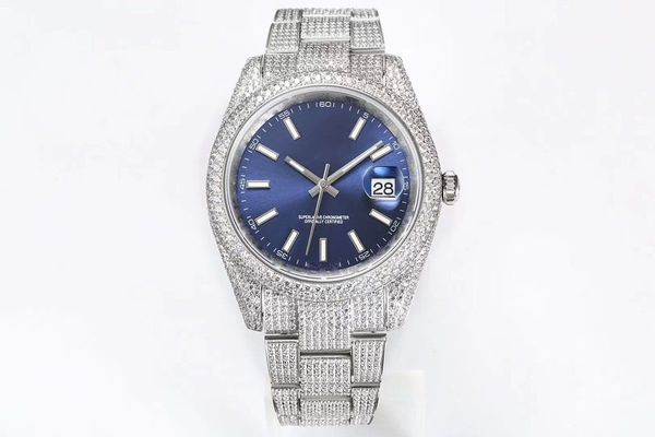 men's watch full diamond automatic mechanical movement sapphire glass 904 stainless steel original box and paper, Slivery;brown
men's watch full diamond automatic mechanical movement sapphire glass 904 stainless steel original box and paper, Slivery;brown