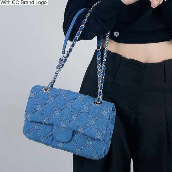 cc brand shoulder bags women denim tassel quilted flap designer bags classic silver metal turnbuckle hardware chain crossbody sacoche french
cc brand shoulder bags women denim tassel quilted flap designer bags classic silver metal turnbuckle hardware chain crossbody sacoche french
